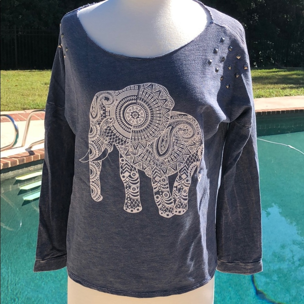 Jc fits Long sleeve sweatshirt embellished…